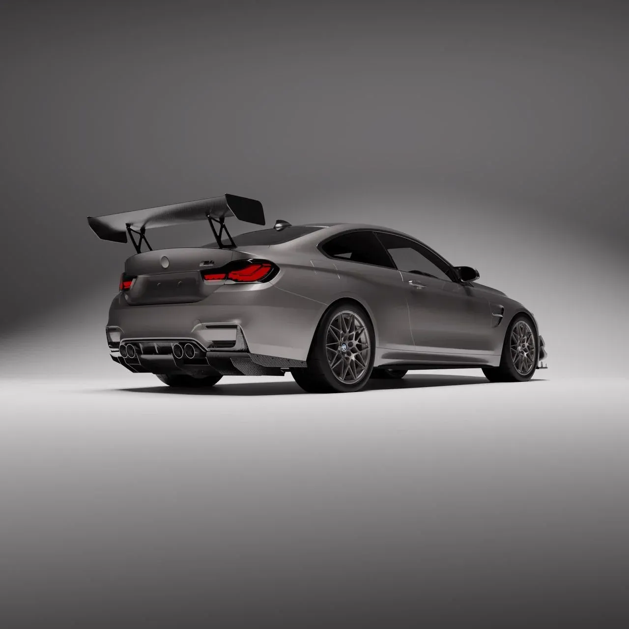 BMW® F82 M4 Carbon fiber single element wing - Image 3