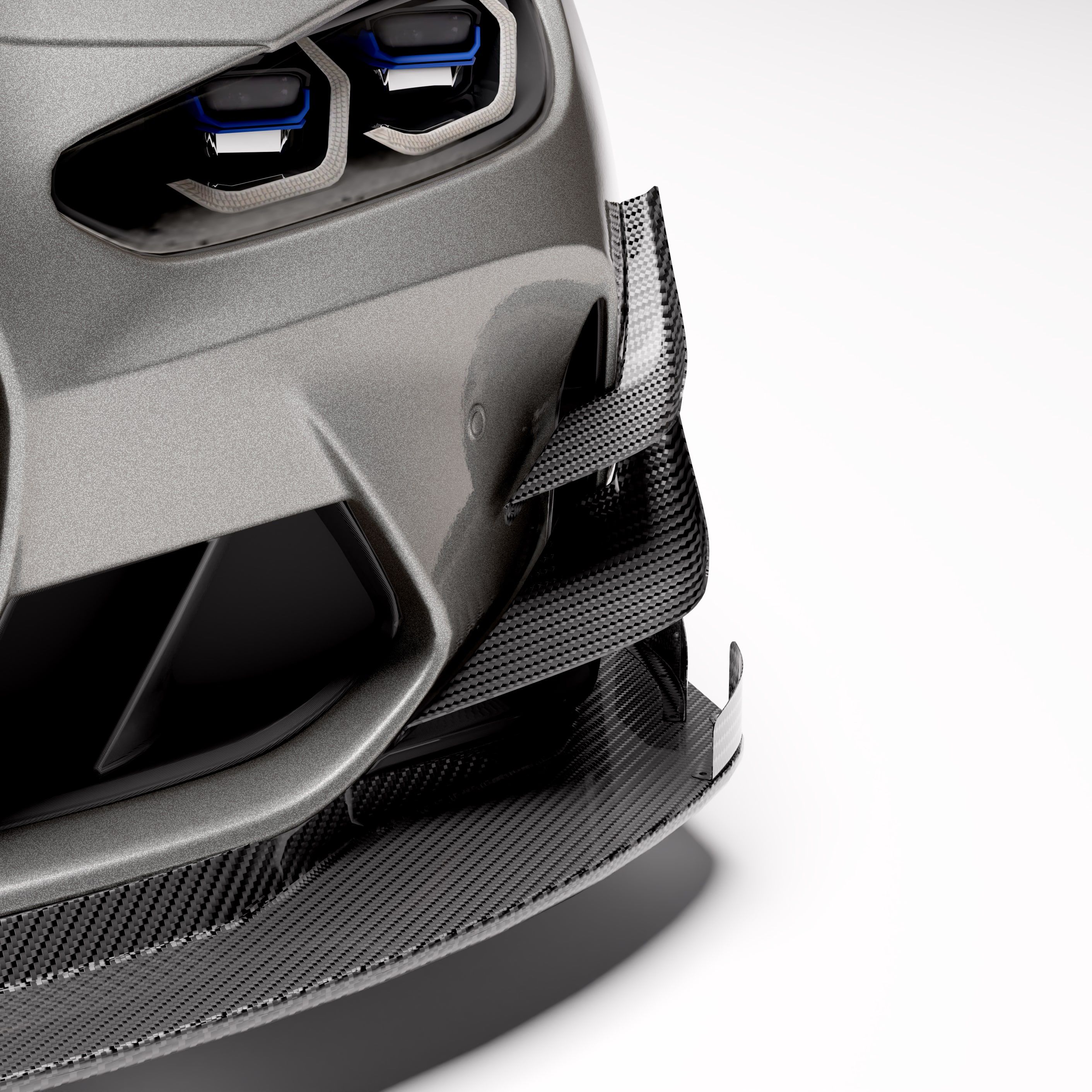 BMW® G80 M3 & G82 M4 Carbon fiber canards - Image 1