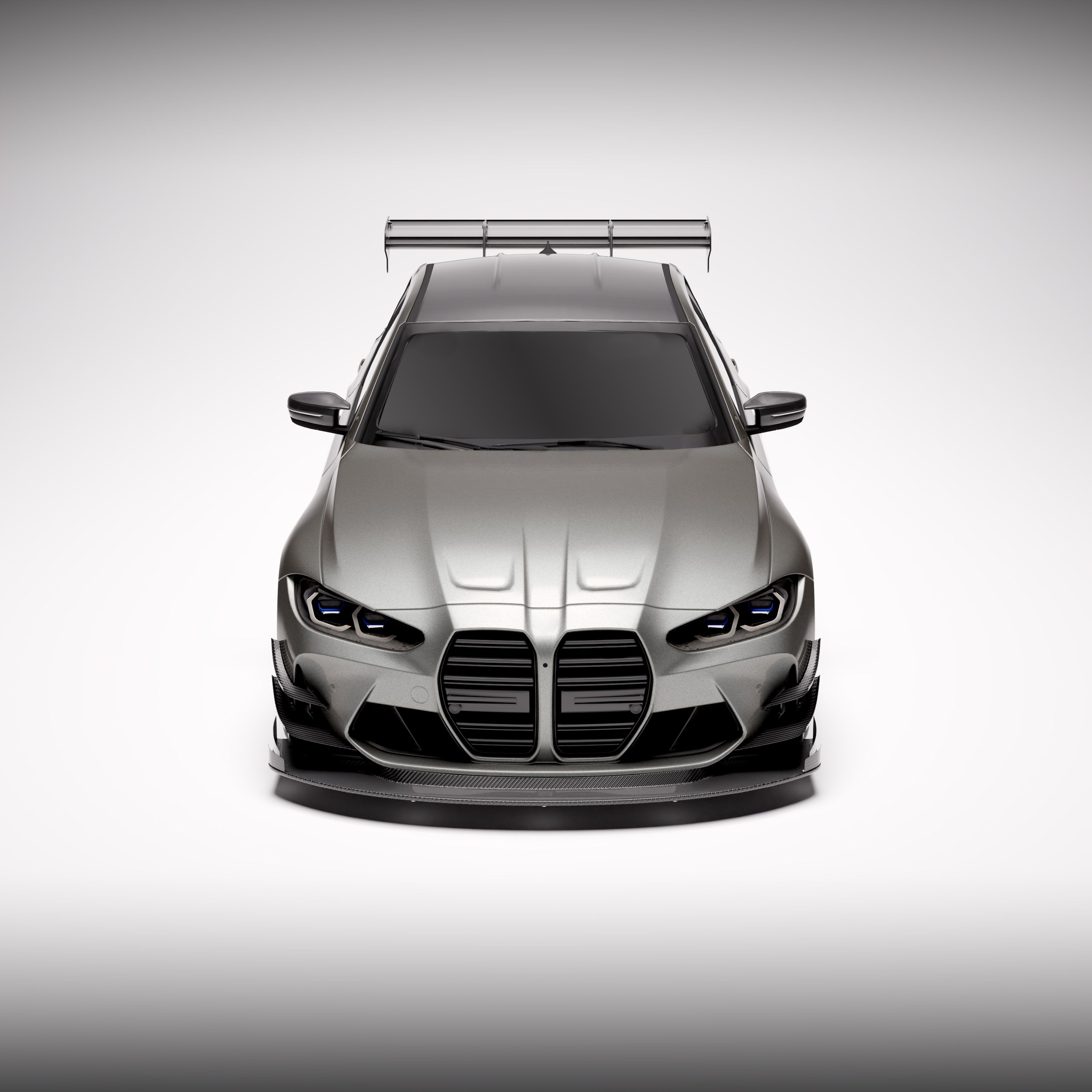BMW® G80 M3 & G82 M4 Carbon fiber front splitter - Image 11