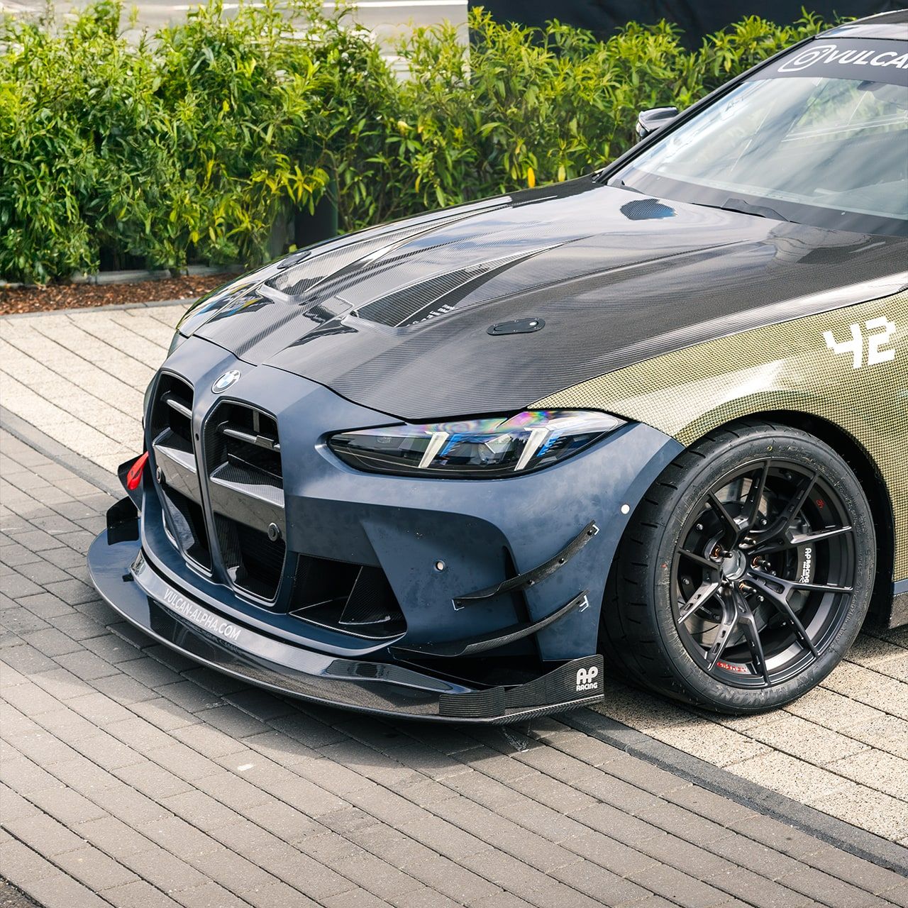 BMW® G80 M3 & G82 M4 Carbon fiber front splitter - Image 4