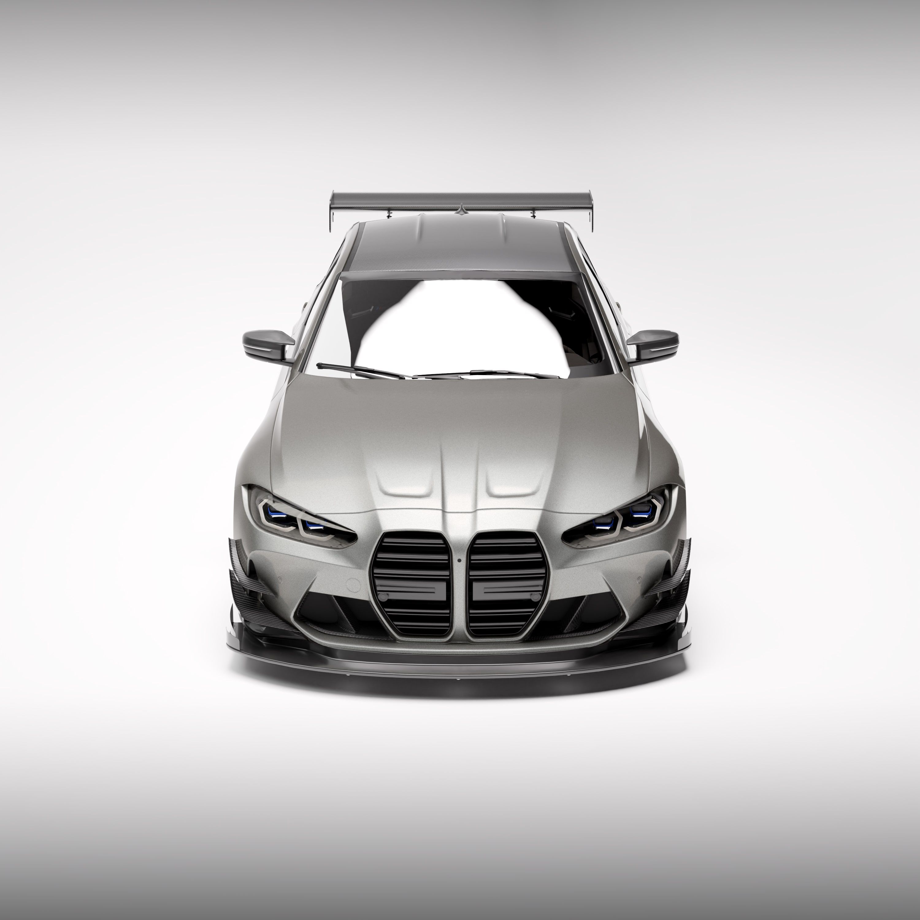 BMW® G80 M3 Carbon fiber single element wing - Image 5