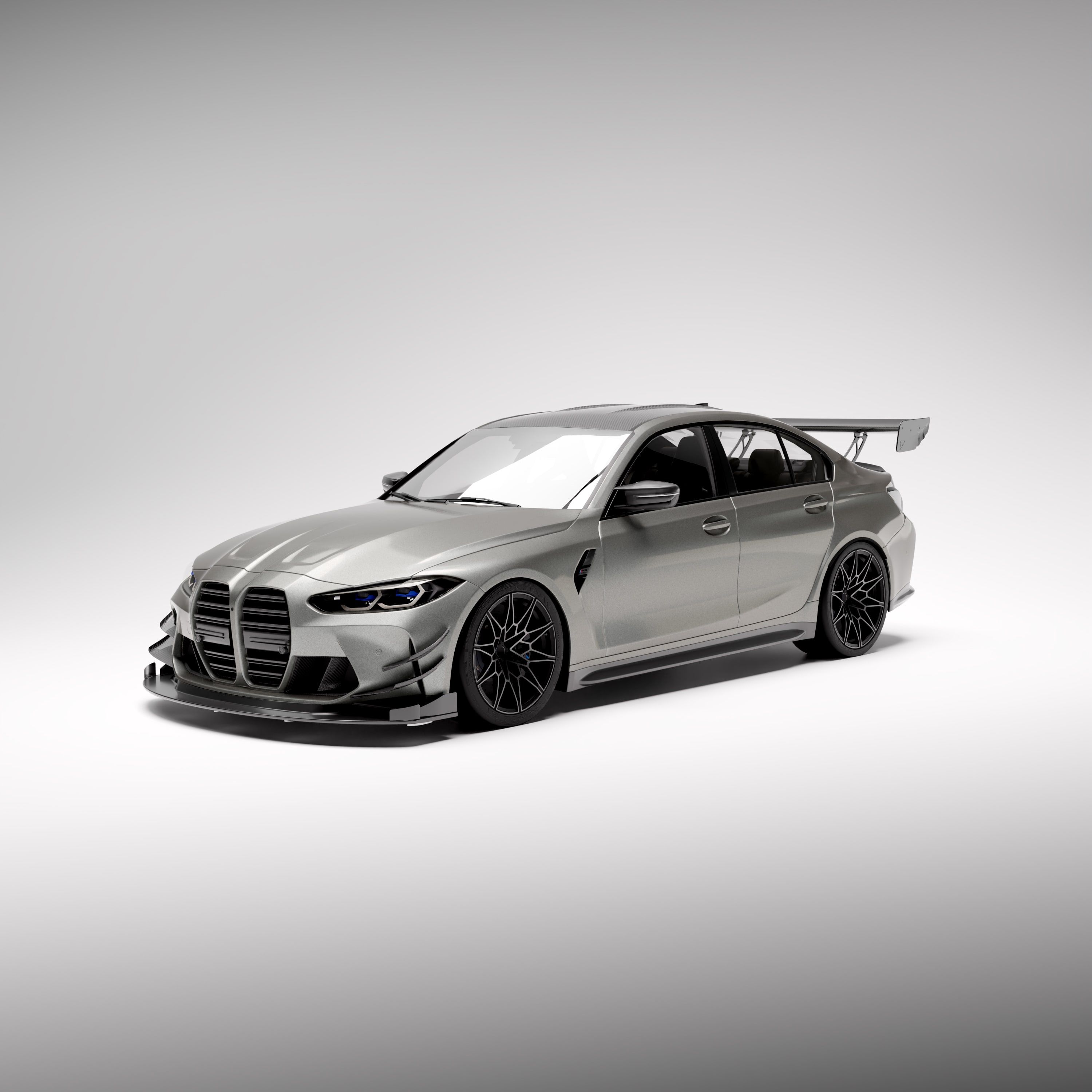 BMW® G80 M3 Carbon fiber single element wing - Image 7