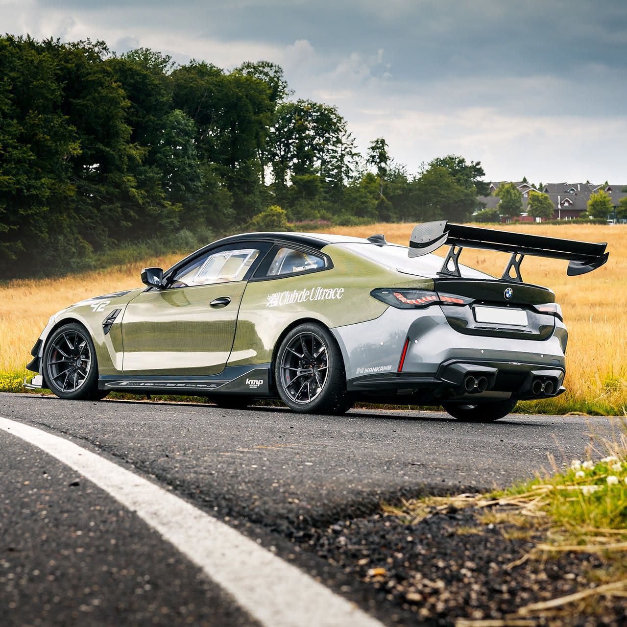 BMW® G82 M4 Carbon fiber dual element wing with DRS - Image 3