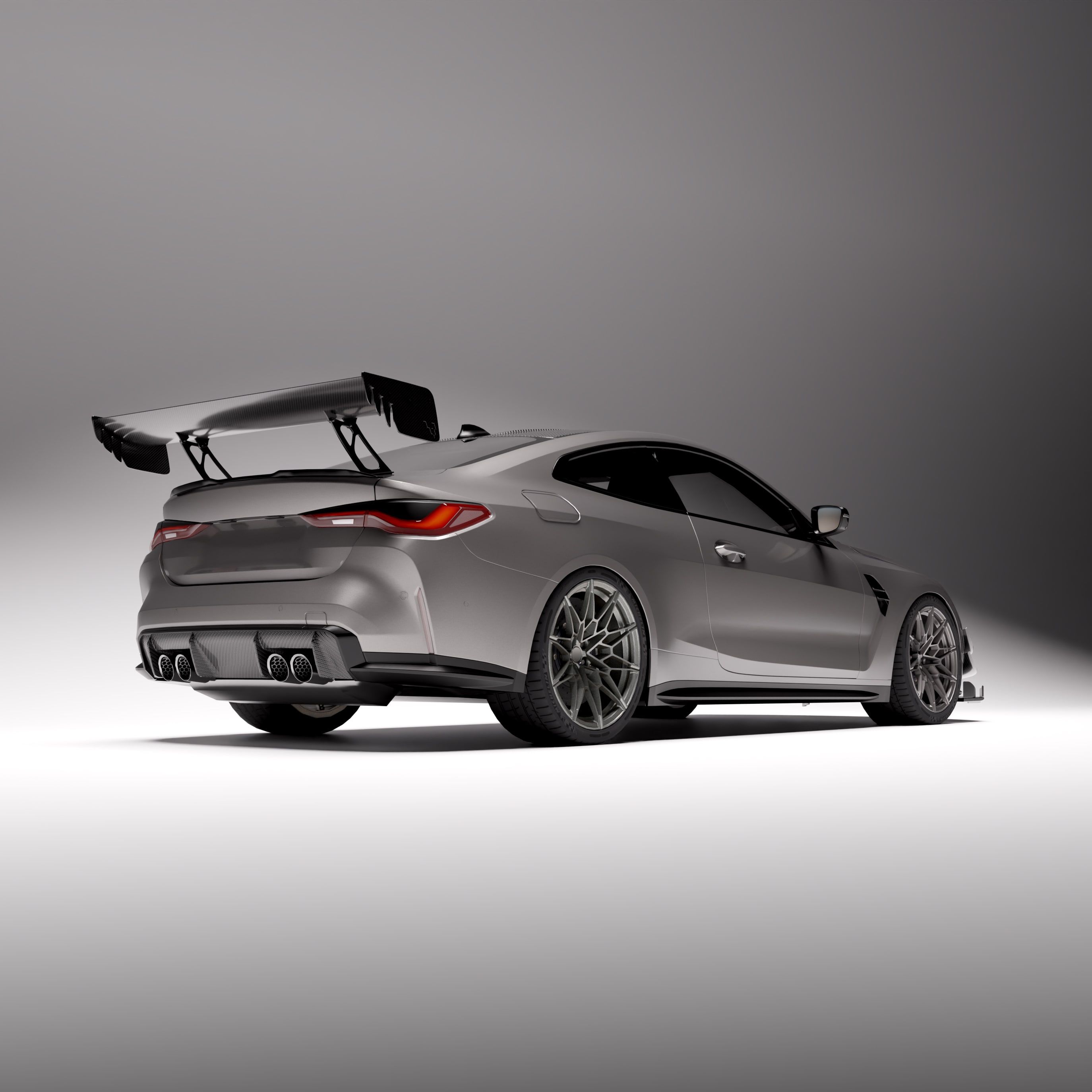 BMW® G82 M4 Carbon fiber single element wing - Image 2