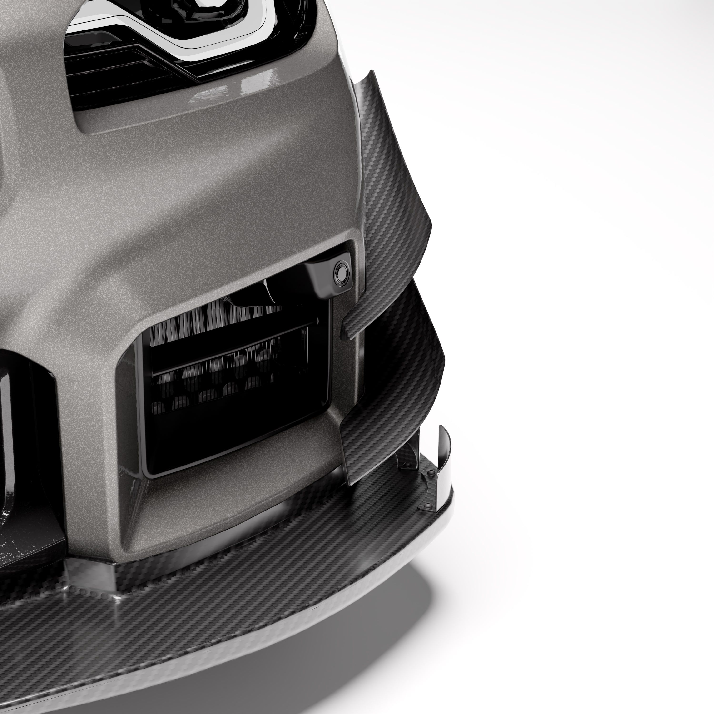 BMW® G87 M2 Carbon fiber canards - Image 1