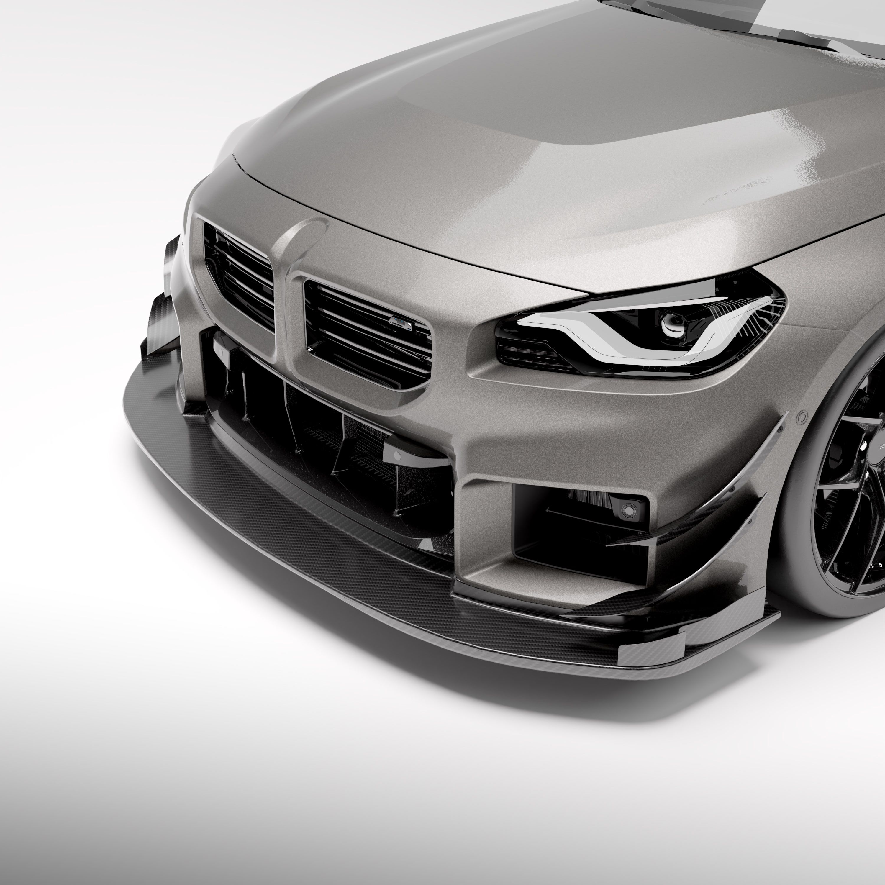 BMW® G87 M2 Carbon fiber canards - Image 3