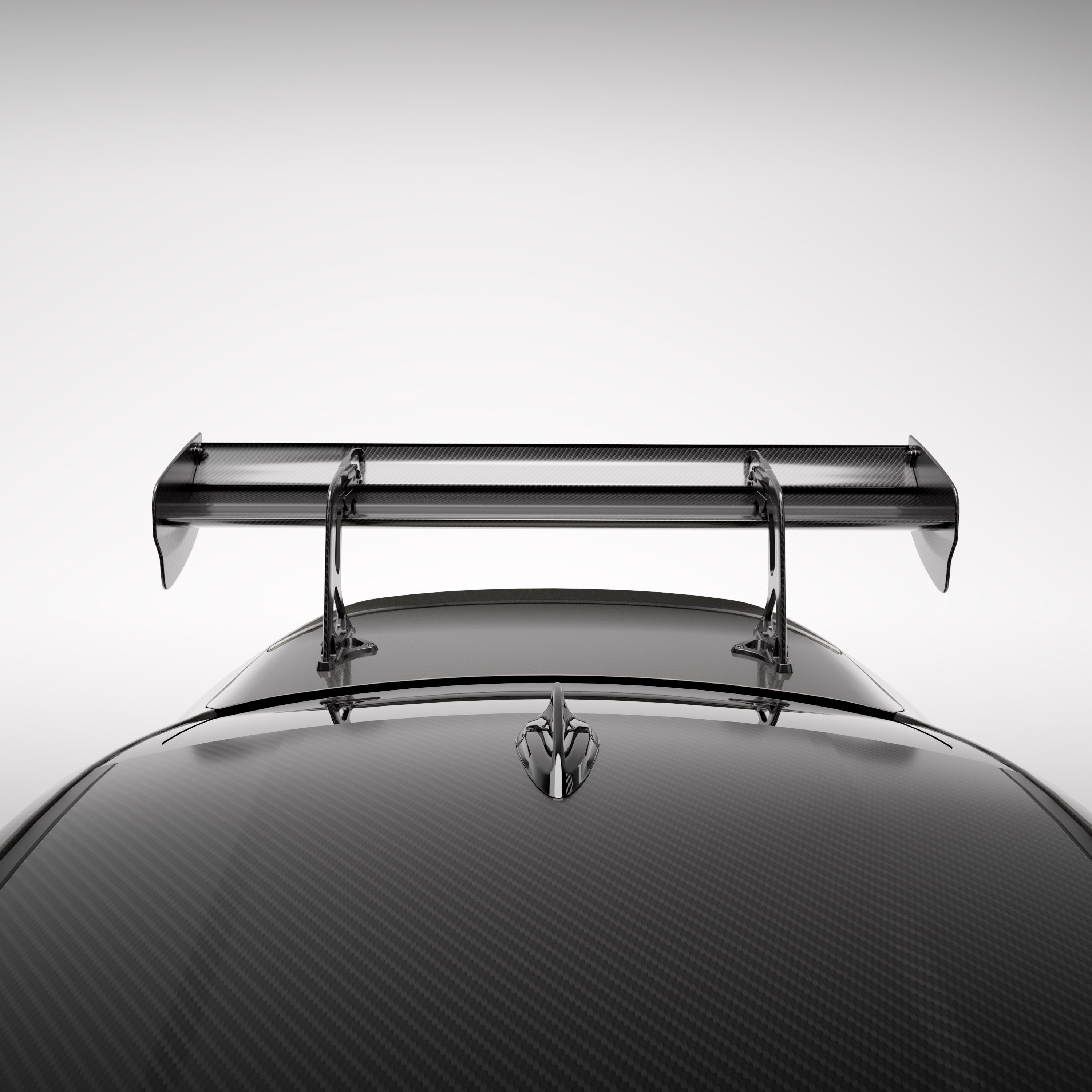 BMW® G87 M2 Carbon fiber dual element wing with DRS - Image 7