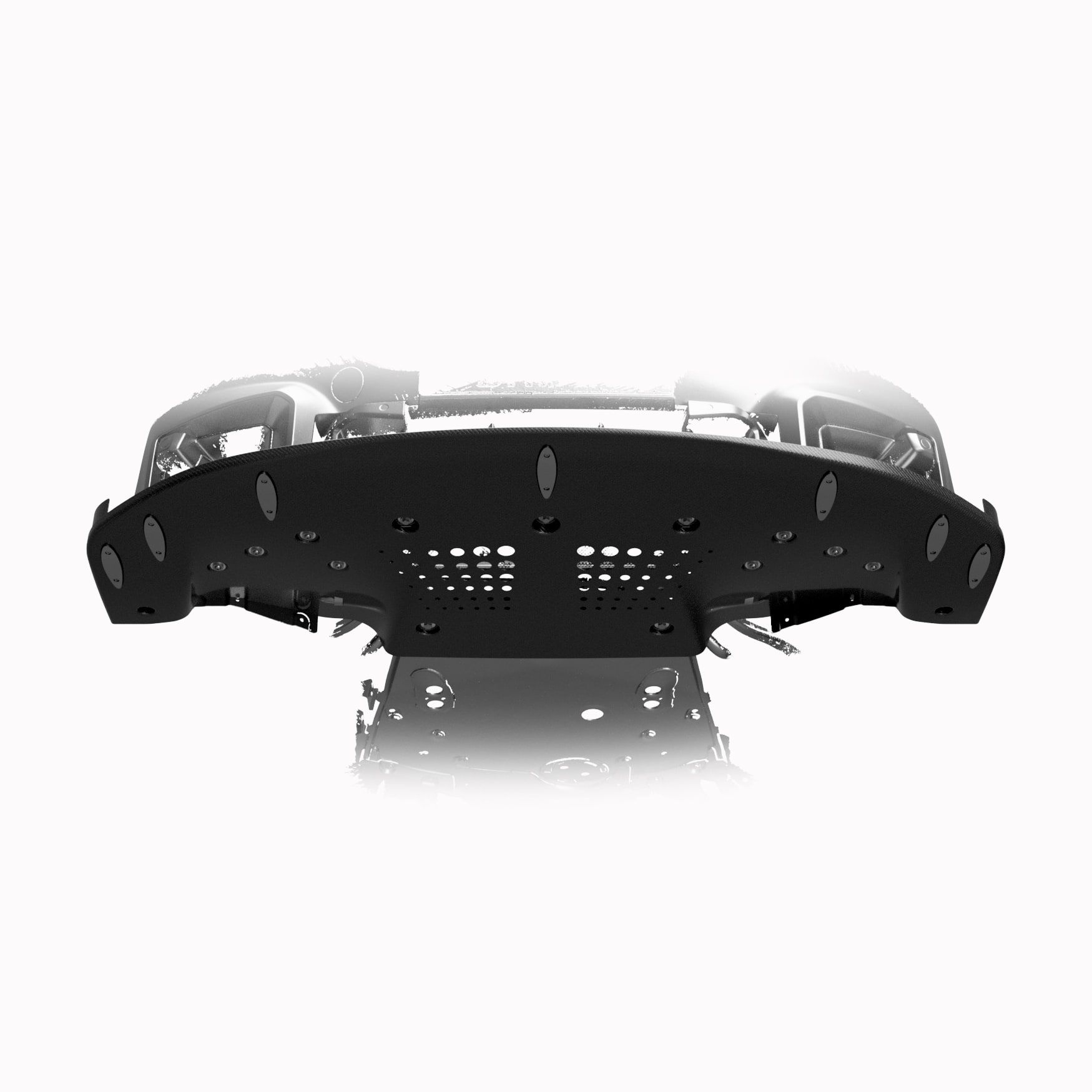 BMW® G87 M2 Carbon fiber front splitter - Image 5