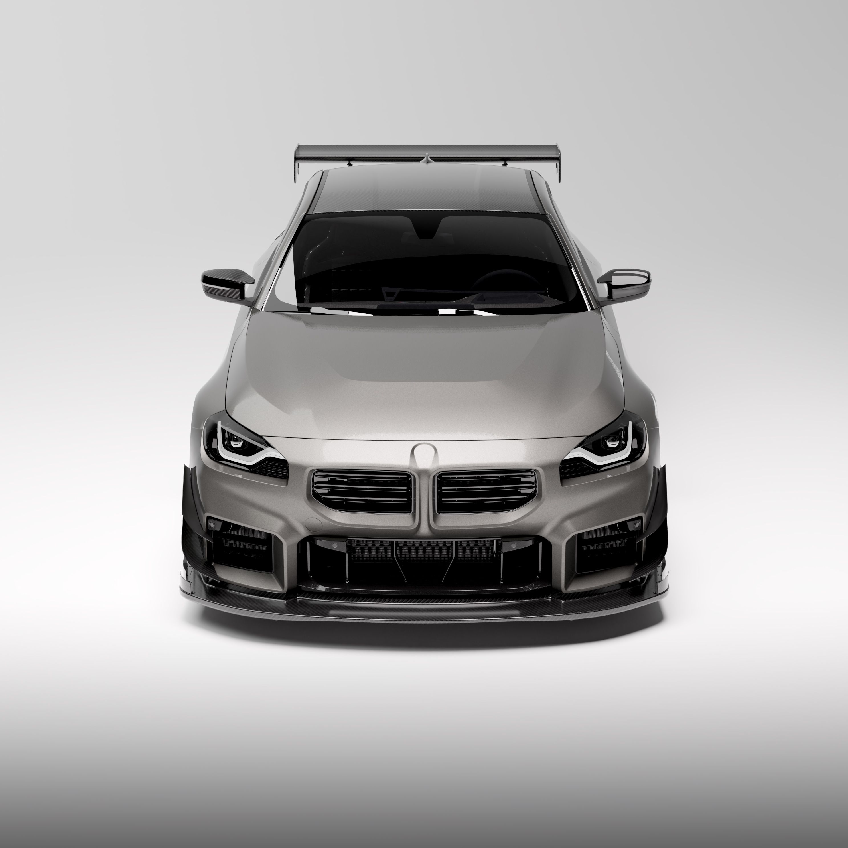 BMW® G87 M2 Carbon fiber single element wing - Image 10