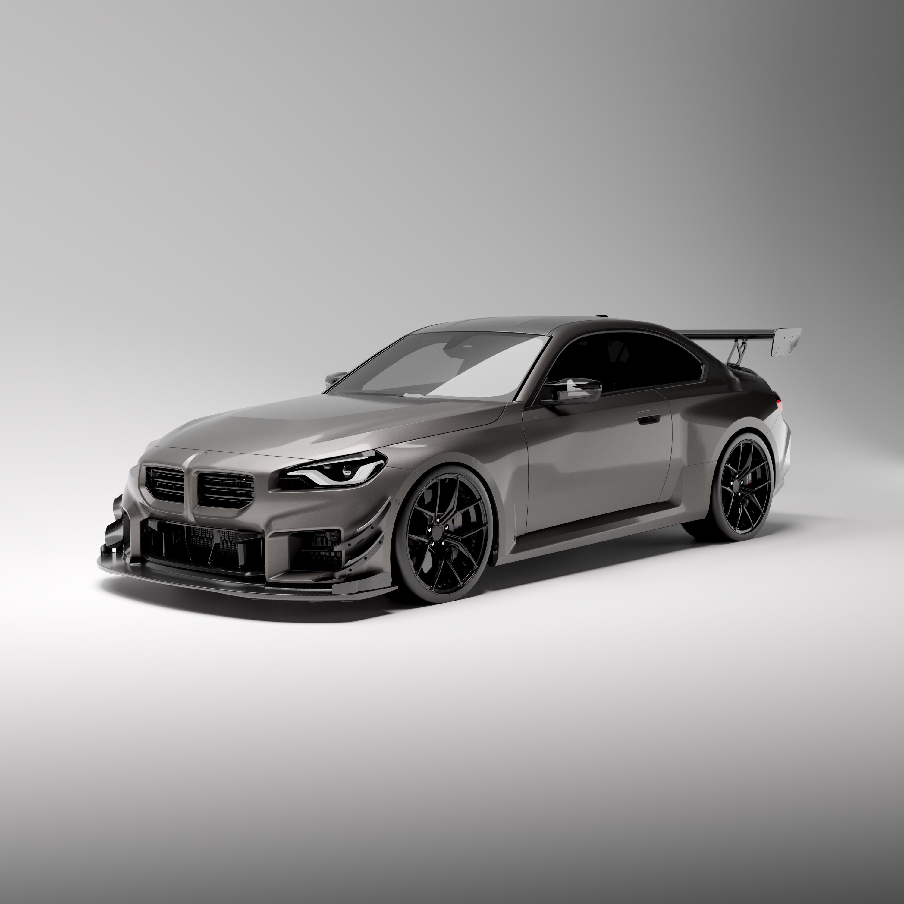 BMW® G87 M2 Carbon fiber single element wing - Image 2