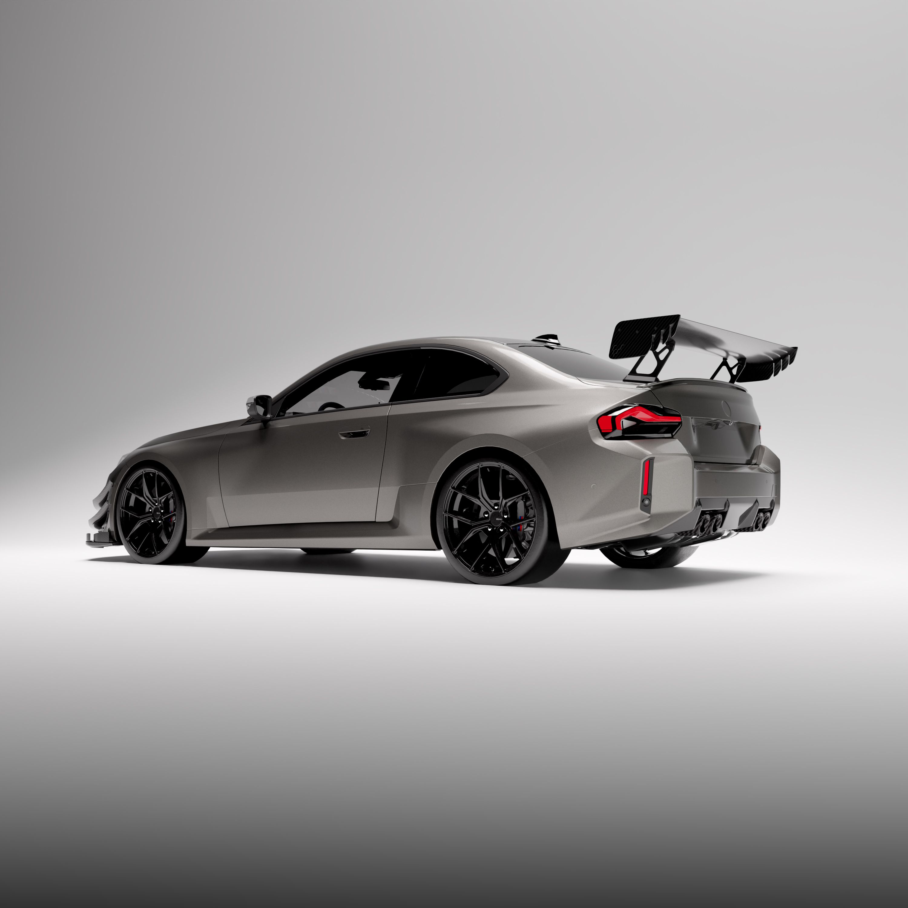 BMW® G87 M2 Carbon fiber single element wing - Image 8