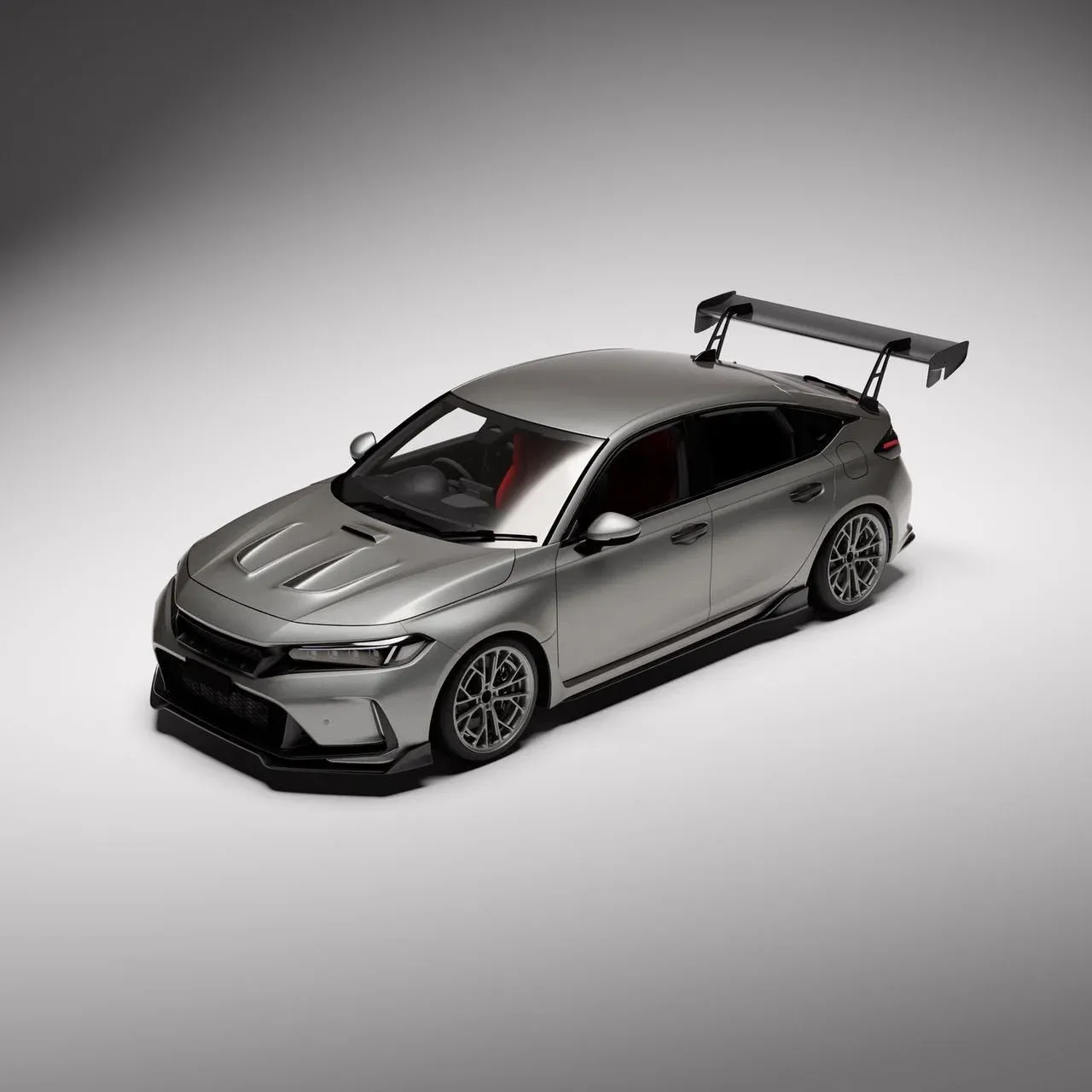 Honda® Civic Type R (FL5) Carbon fiber single element wing - Image 10