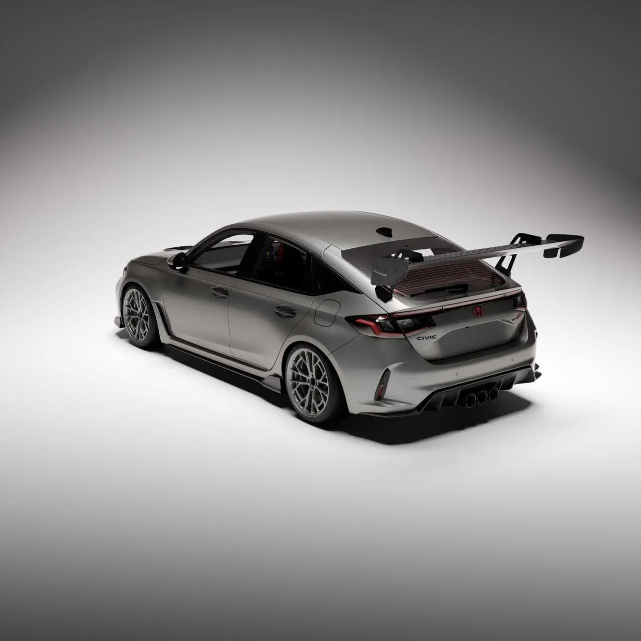 Honda® Civic Type R (FL5) Carbon fiber single element wing - Image 8