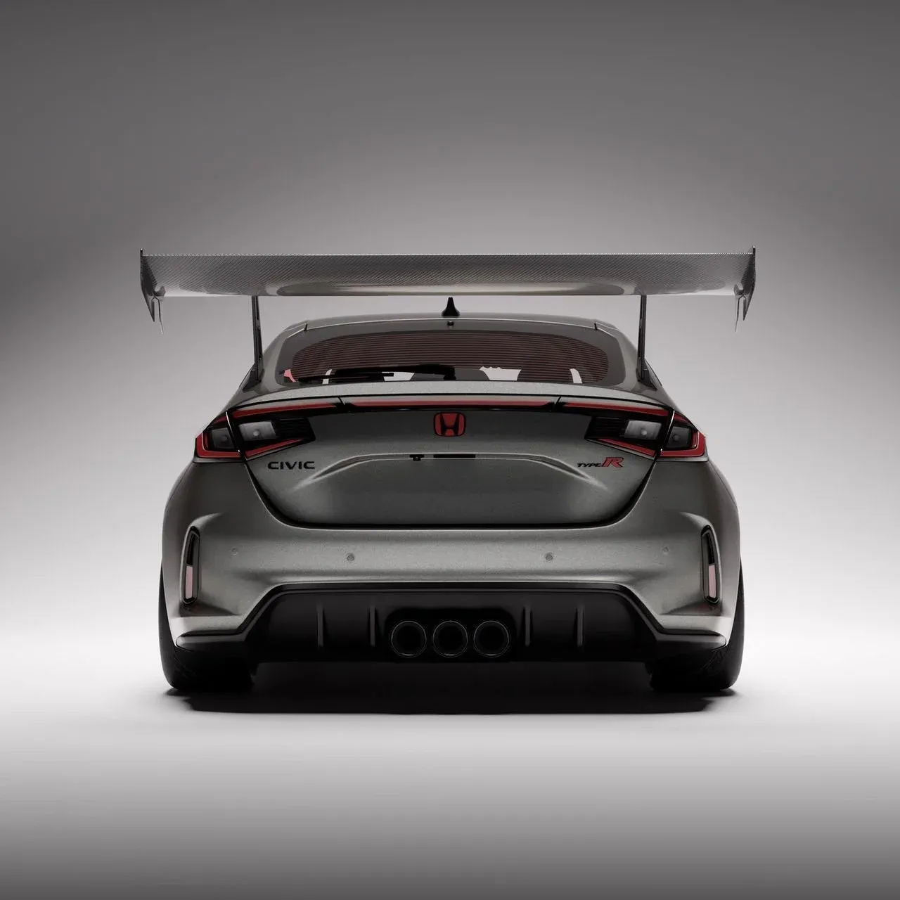 Honda® Civic Type R (FL5) Carbon fiber single element wing - Image 9
