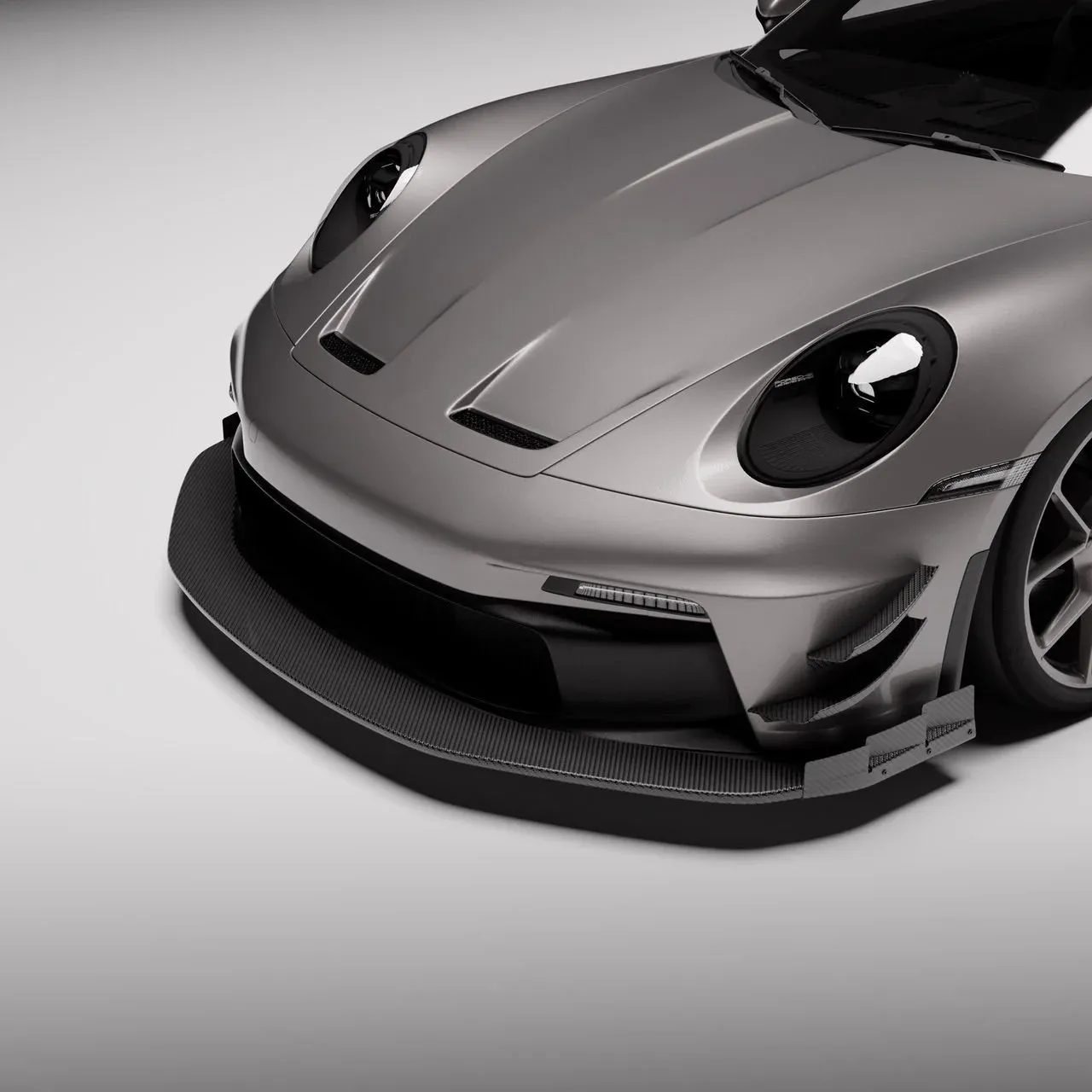 Porsche® 911 (992.1 GT3) Carbon fiber canards - Image 3