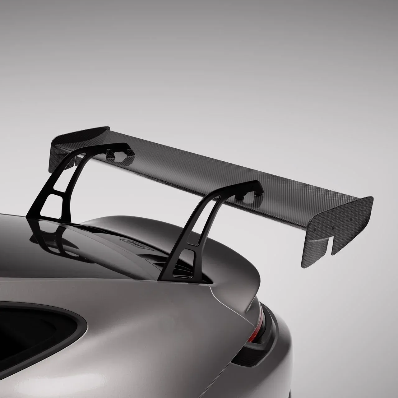 Porsche® 911 (992.1 & 992.2 GT3) Carbon fiber single element wing - Image 1