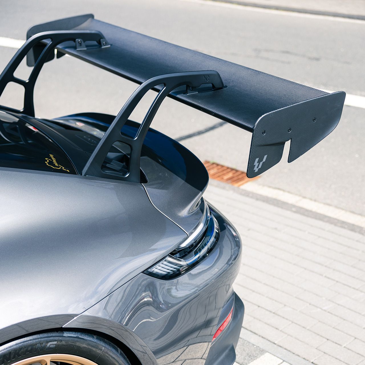 Porsche® 911 (992.1 & 992.2 GT3) Carbon fiber single element wing - Image 8